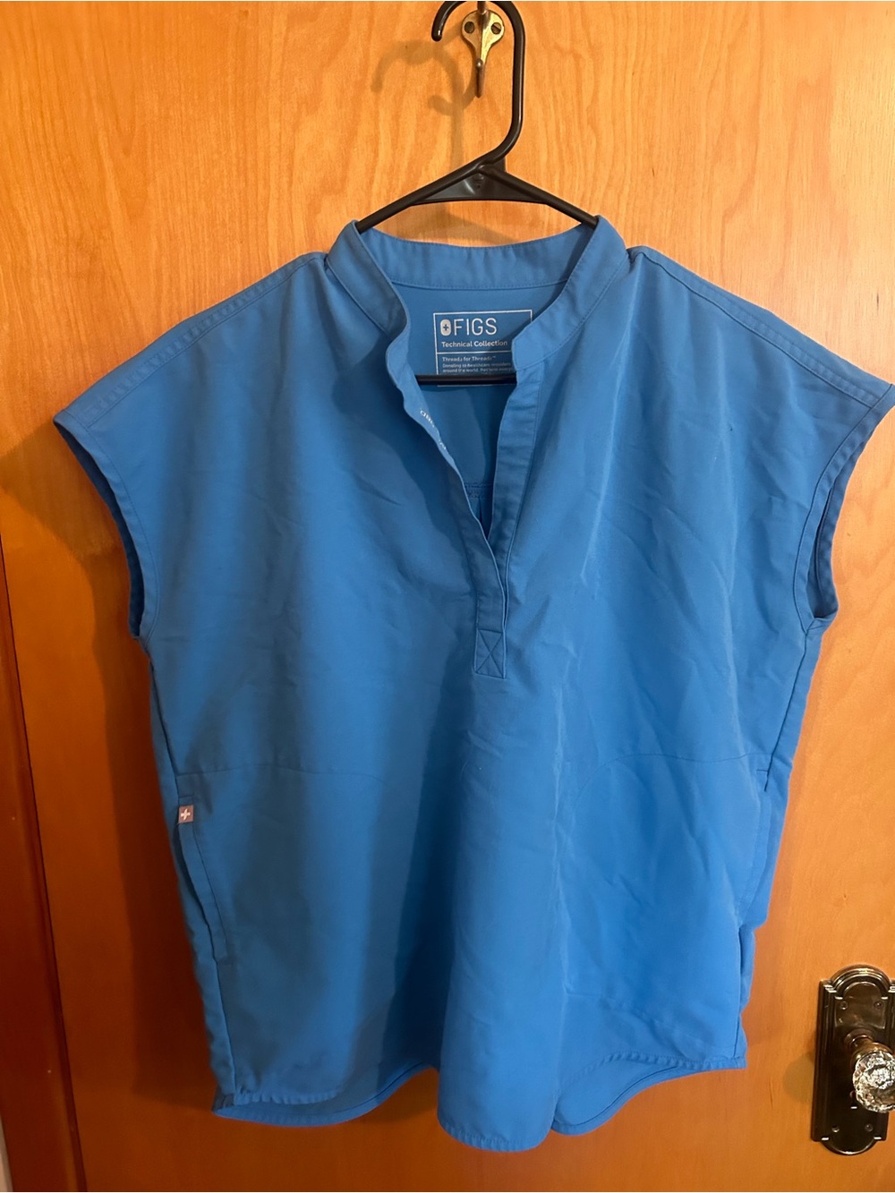 FIGS Rafaela Top Capri Blue
